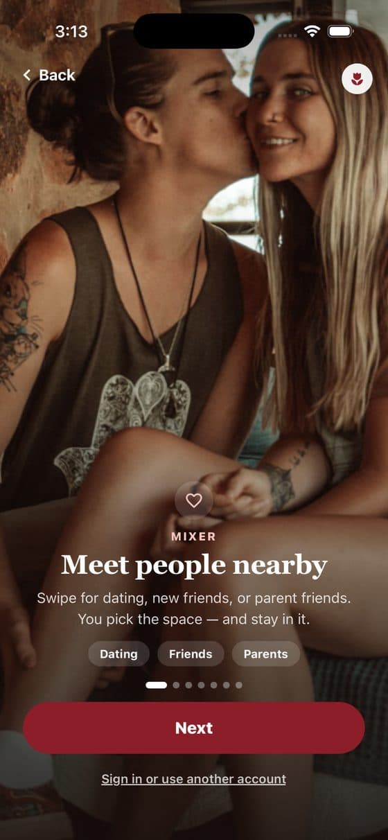 Meeting people nearby on Bloom